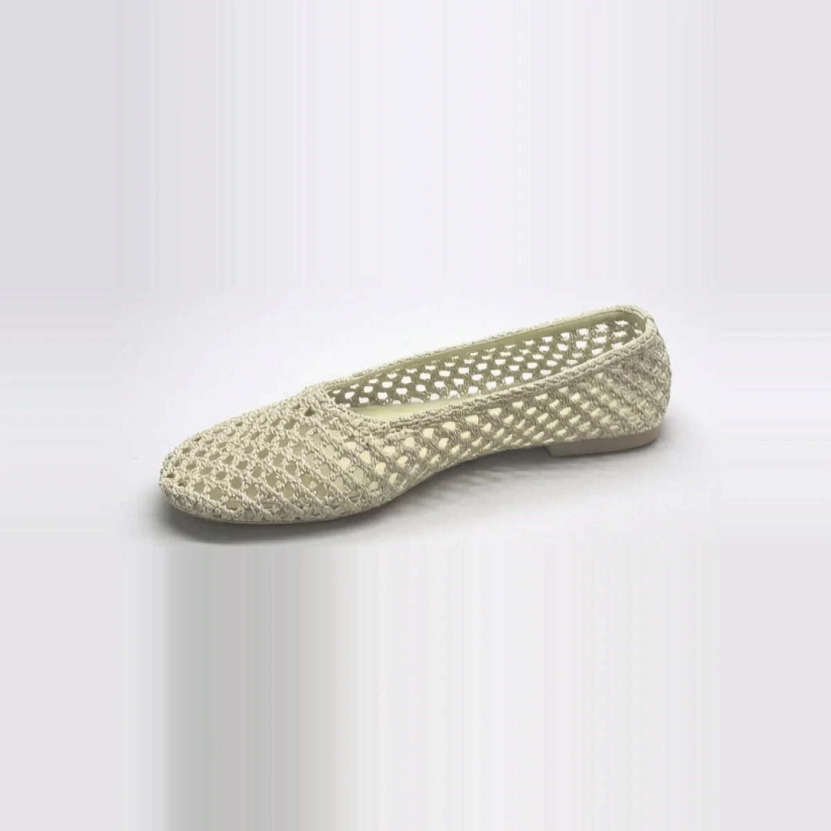 Plano Tejido Hueco Crema V