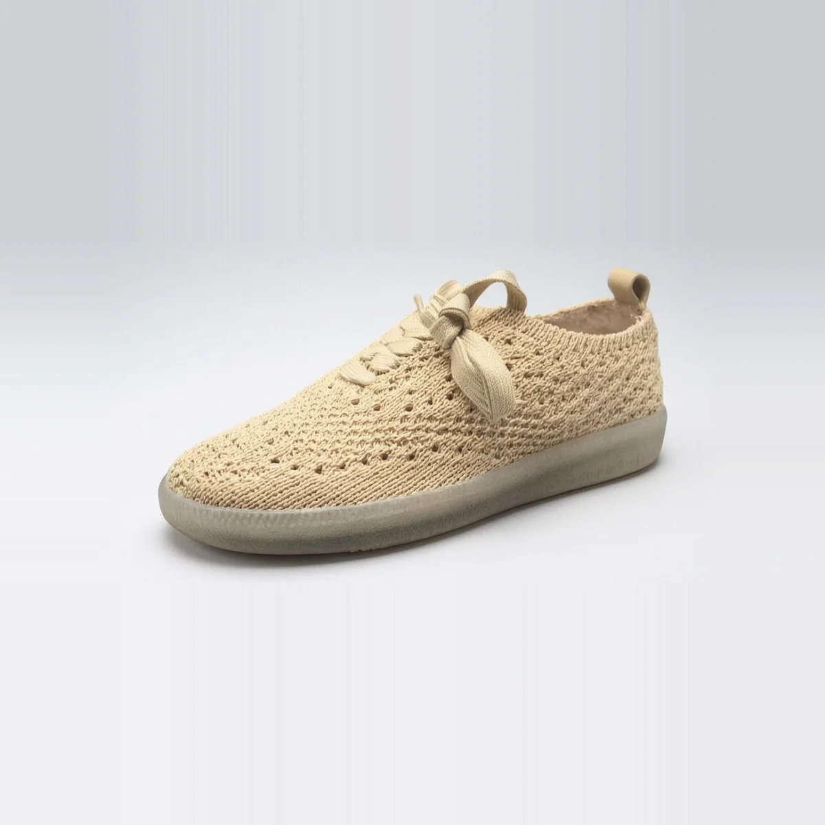 Plano Tejido Beige V Lazo