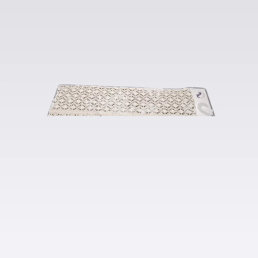 Off-White Lace Fabric