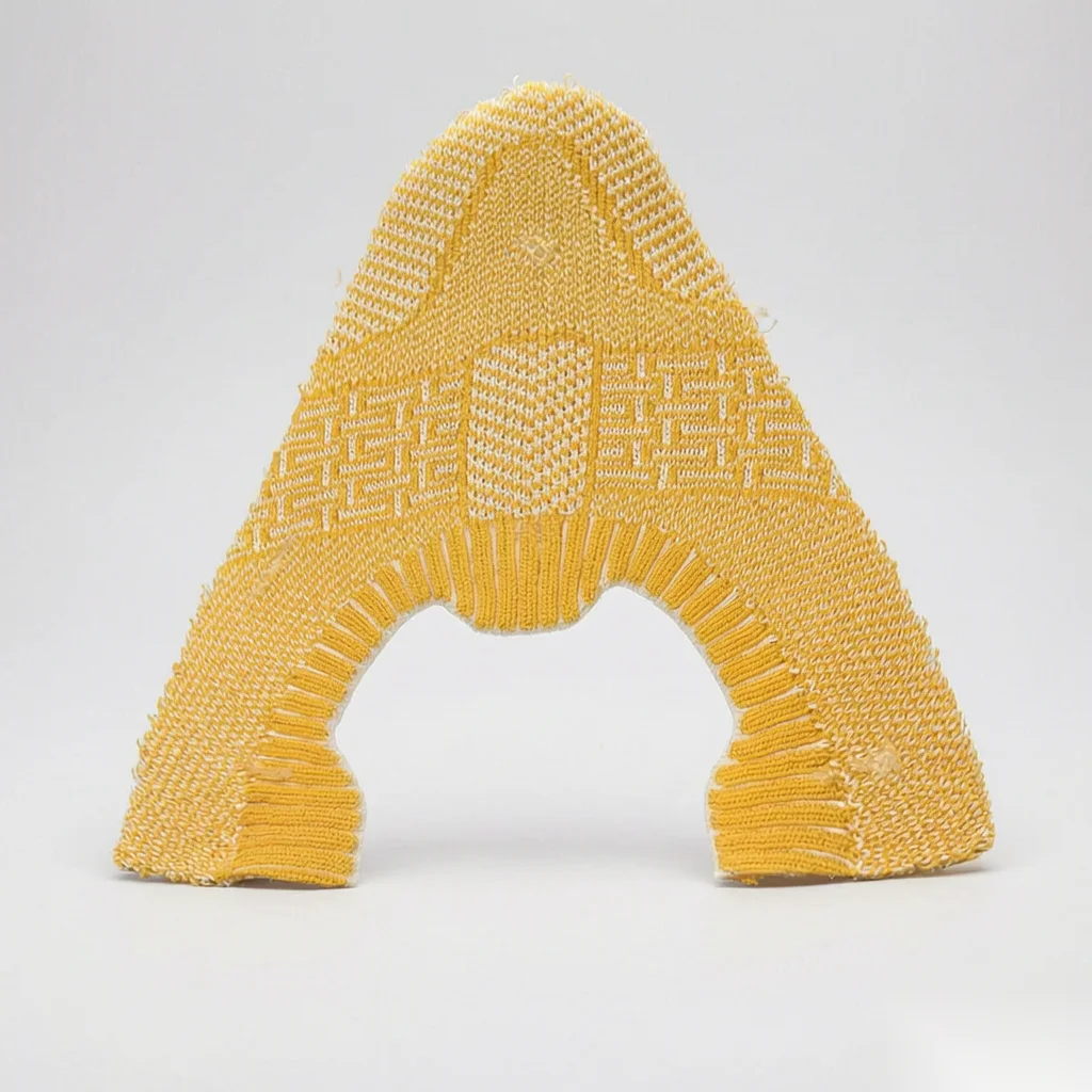 Yellow Flyknit Upper
