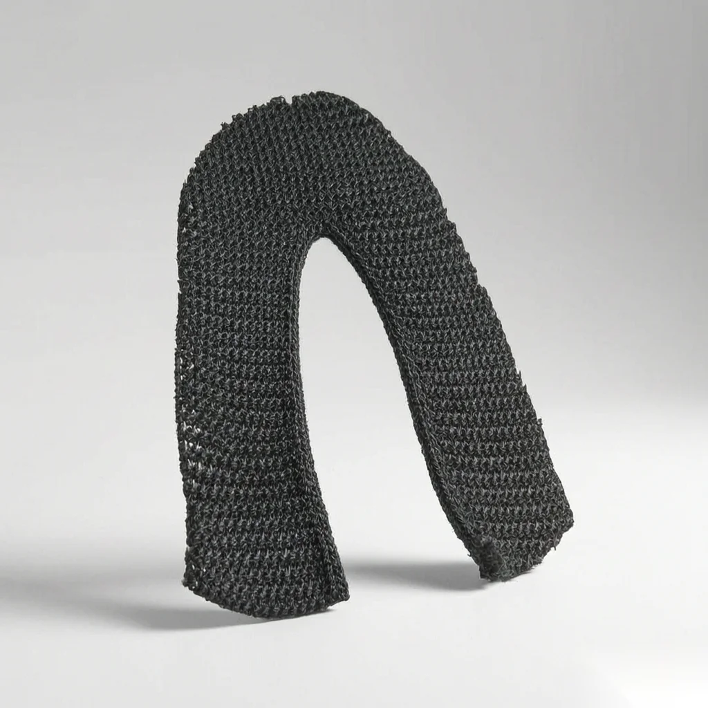 Black Knit Upper