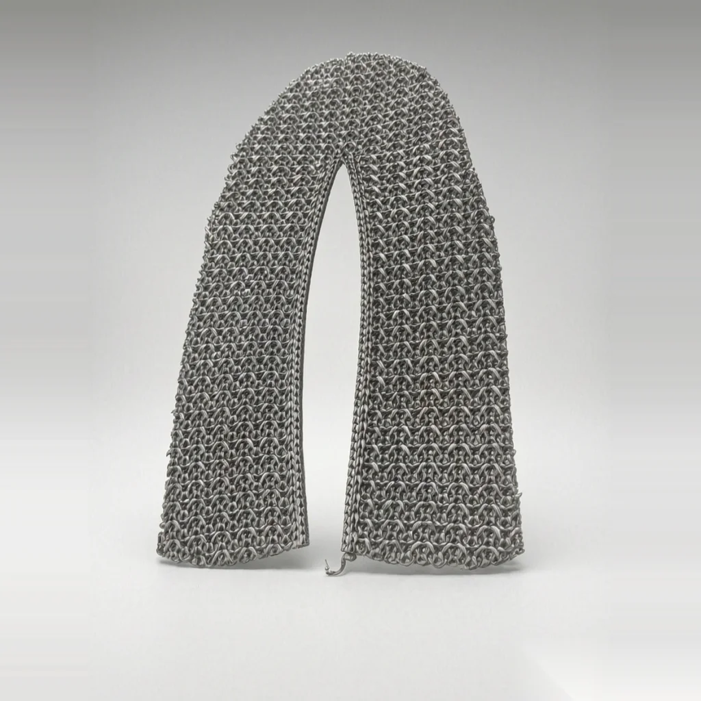 Grey-Silver Chainmail Upper