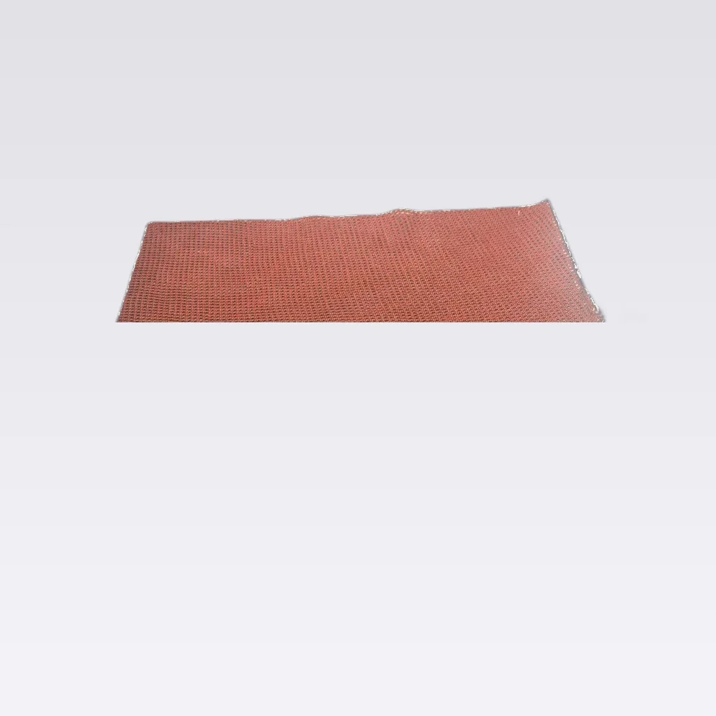 Brick Red Diamond Knit Fabric