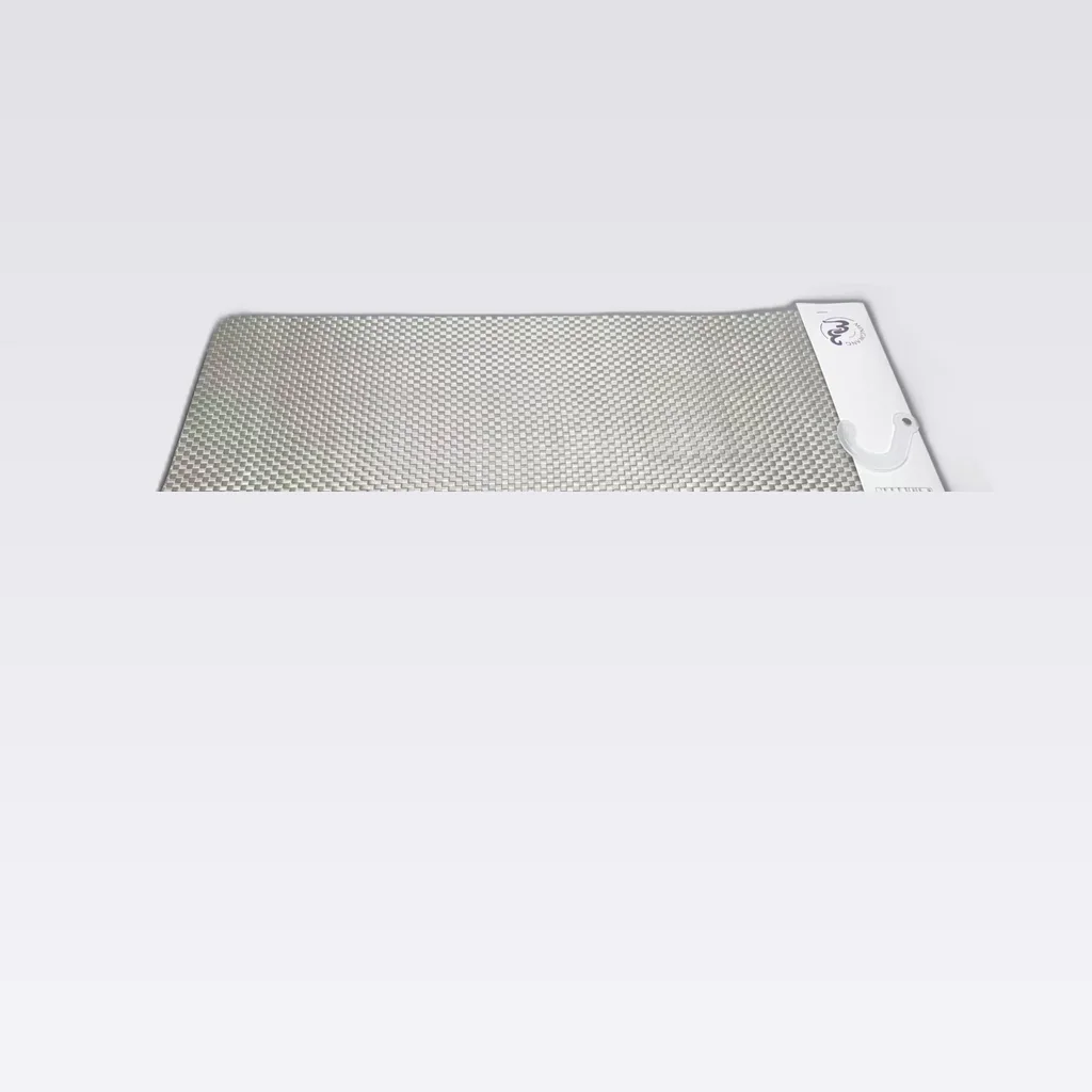 Light Gray Honeycomb Mesh