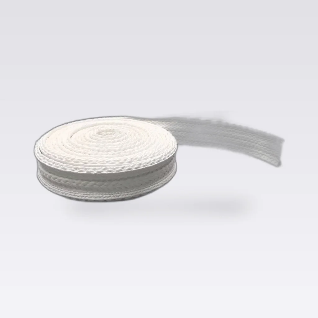 White Hollow Binding Tape