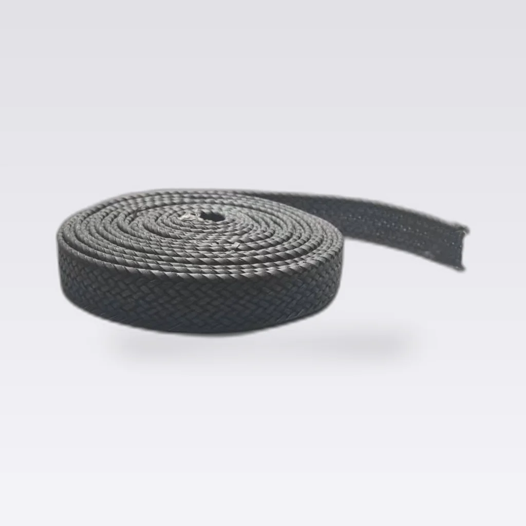 Black Dense Weave Woven Tape